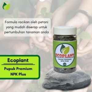 Pupuk Premium Npk Plus Bunga Daun & Buah - ECO PLANT 100gr